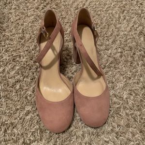 Gianni Bini Blush Block Heels